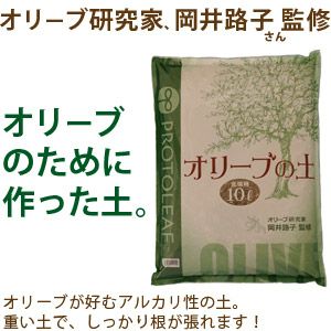 オリーブの土10リットル 1袋 アルカリ性 用土 培養土 同梱不可 公式 E 花屋さん