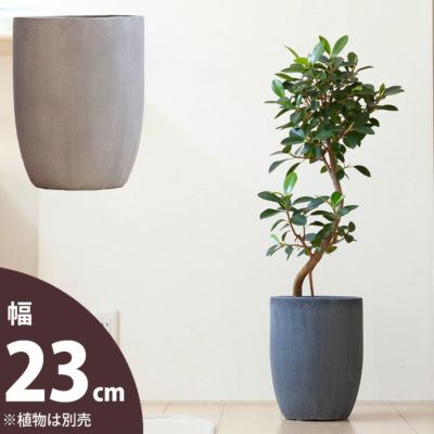 大型の植木鉢（鉢カバー）デザイン陶器、FRPで植物がおしゃれに