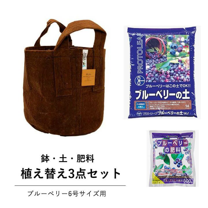 ブルーベリーの 植え替えset ブルーベリーは商品には含まれません 公式 E 花屋さん