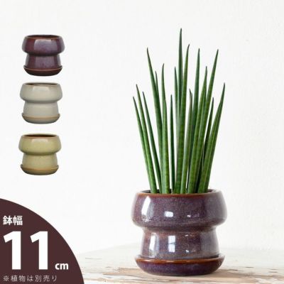 マッシュルームみたいな、可愛い陶器鉢（12cm)